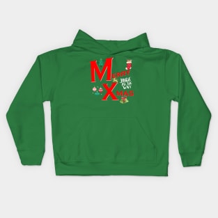 Merry Christmas Jingle all the way Kids Hoodie